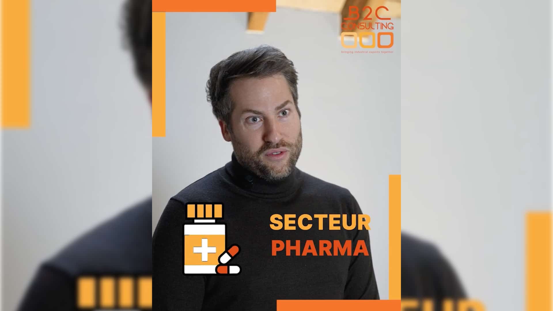 Illustration de la vidéo de B2C Consulting sur les secteurs d'activités